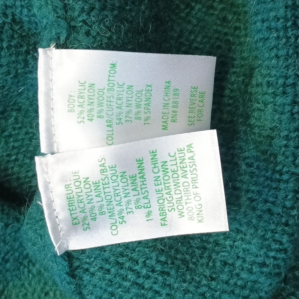 Lilly Pulitzer Green Sweater Size XS - Picture 7 of 7